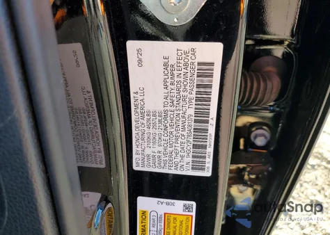 2025 Honda Accord Hybrid Sport-L z USA, uszkodzony, nr VIN 1HGCY2F78SA081379
